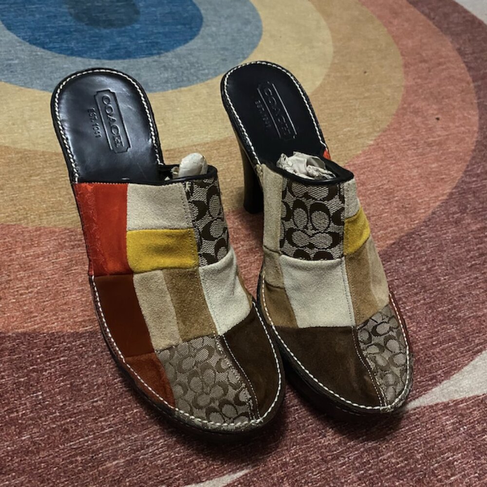 Coach Patchwork Heels - Picture 2 of 3